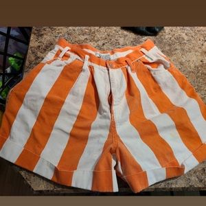 Vintage Striped Shorts